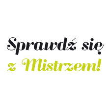 Logotyp projektu - Sprawdź się z mistrzem!