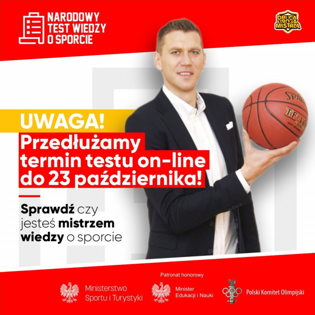 Wydłużamy I etap testu!